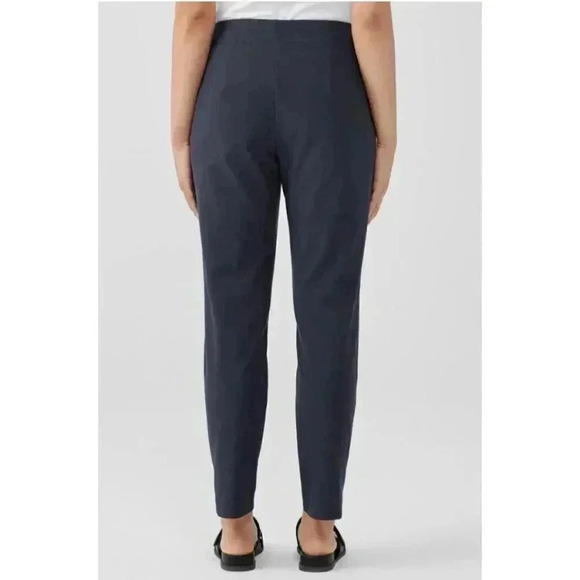 Eileen Fisher System Slim Ankle Stretch Crepe Pants size Large - Picture 8 of 8